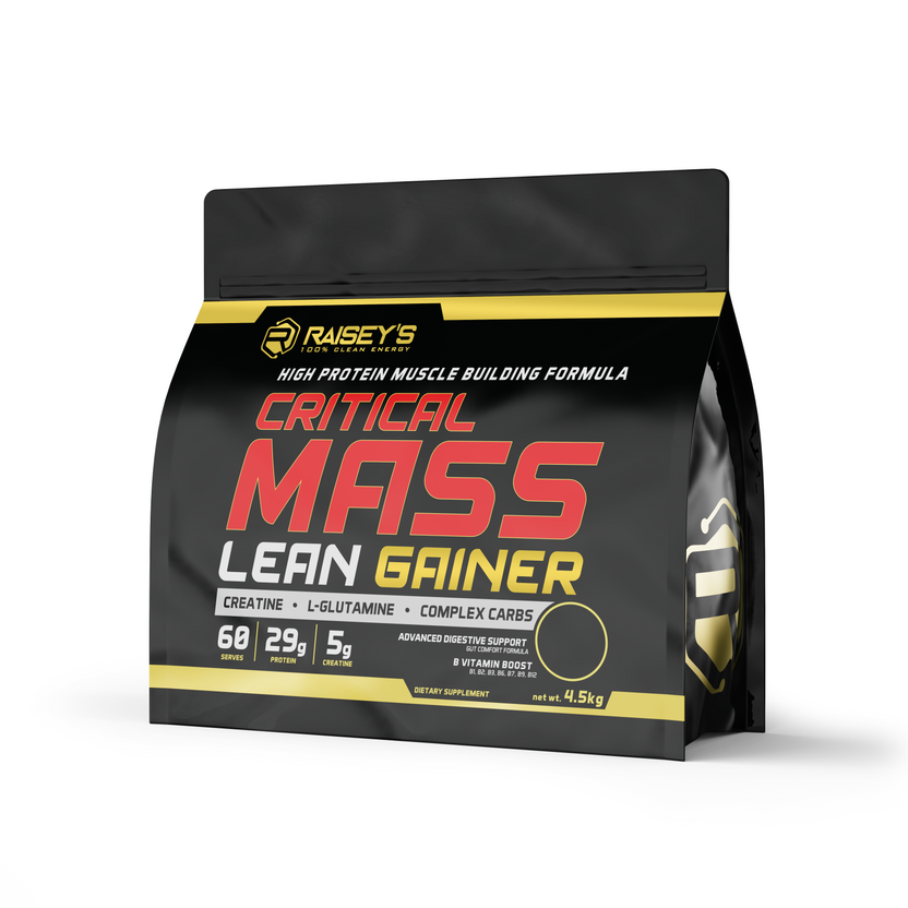 Raisey's CRITICAL MASS Lean Gainer Protein