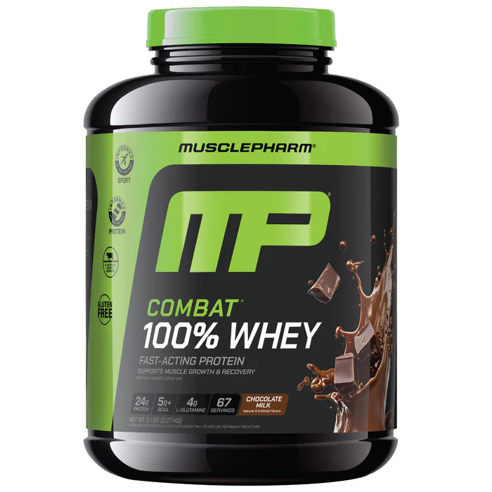 MusclePharm Combat 100% Whey Protein Powder 5lb