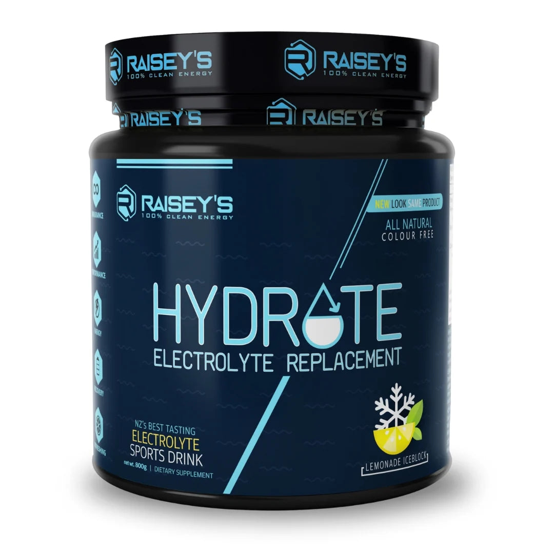 Raisey's HYDRATE Electrolyte Sports Drink with Taste & Style