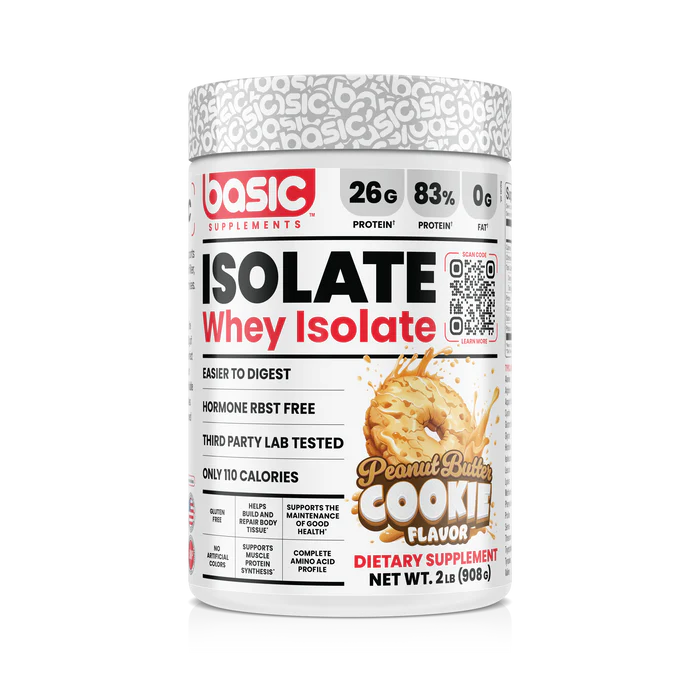 Basic Supplements Whey Isolate Protein Powder