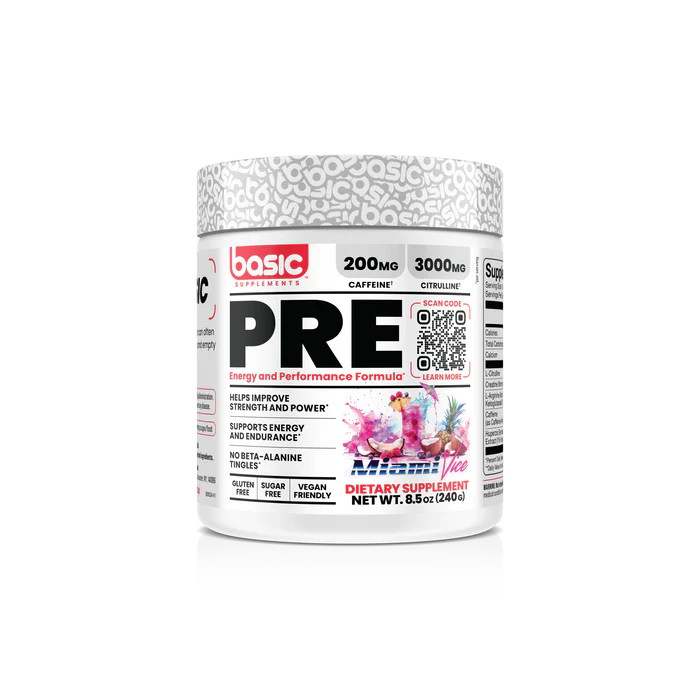 Basic Supplements Pre-Workout
