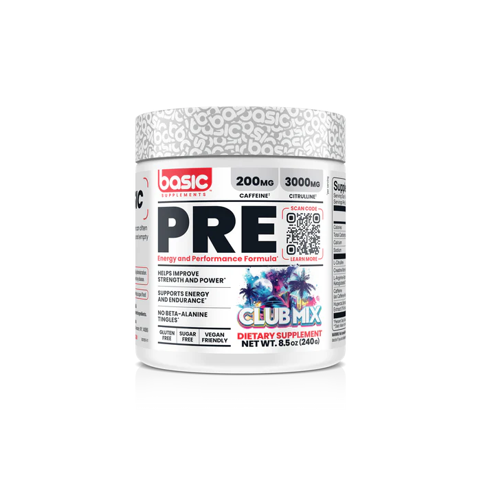 Basic Supplements Pre-Workout
