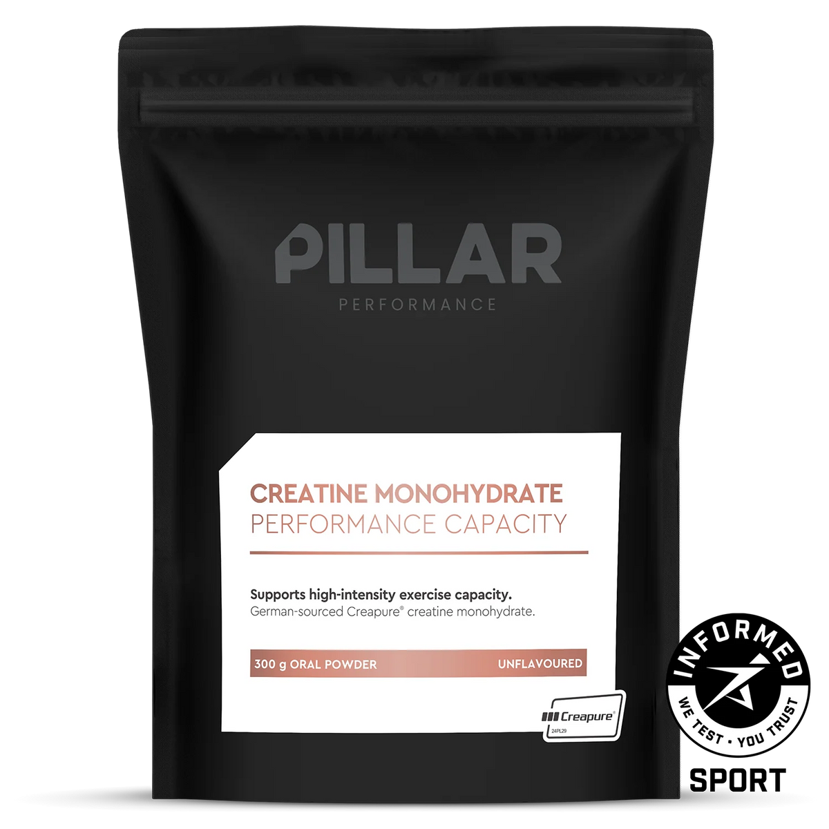 Pillar Performance Creapure Creatine Monohydrate Powder