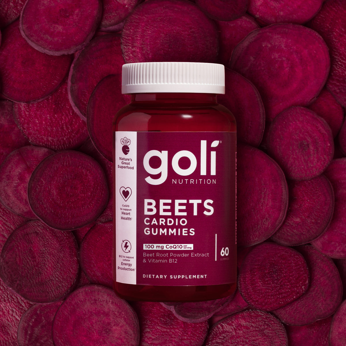 Goli Nutrition Beets Cardio Gummies