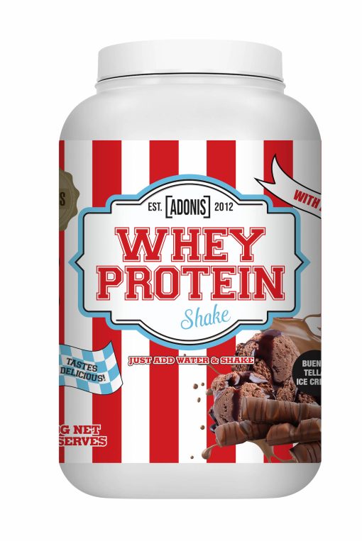 ADONIS. WHEY PROTEIN SHAKE (With Iso)