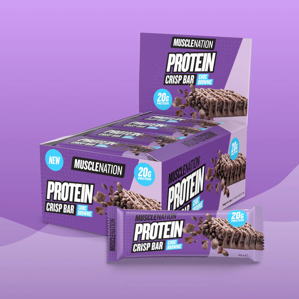 Muscle Nation Crisp Protein Bar