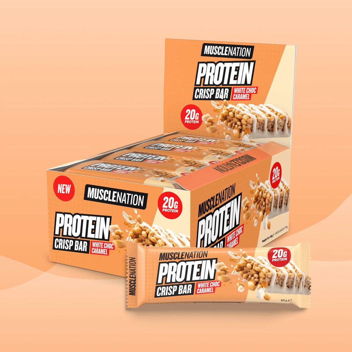 Muscle Nation Crisp Protein Bar