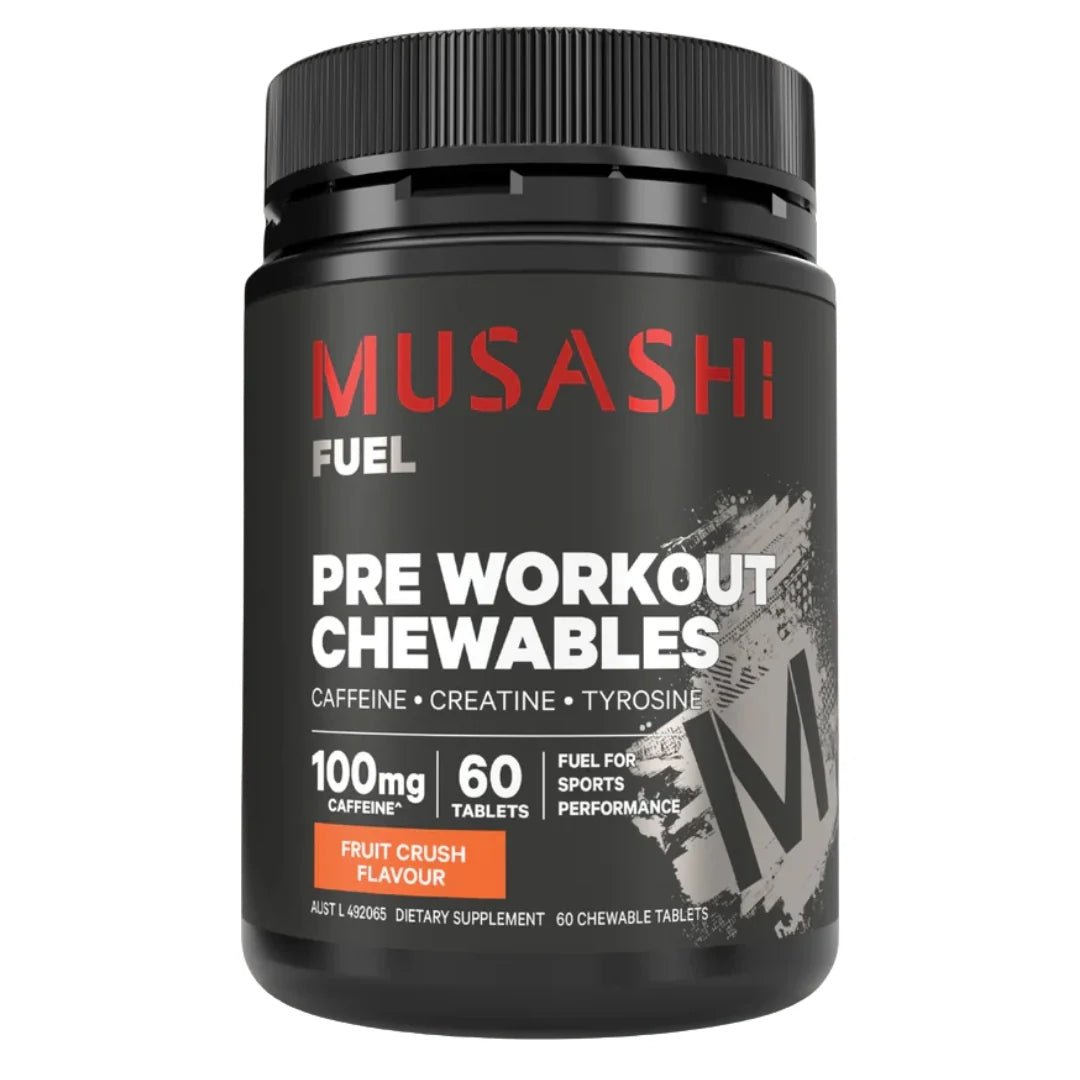 Musashi Pre Workout Chewables