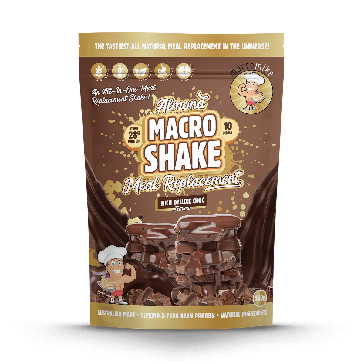 Macro Mike Almond Shake Meal Replacement