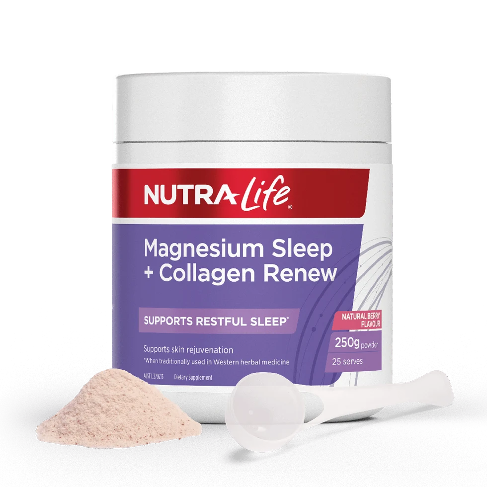 Nutra-Life Magnesium Sleep + Collagen Renew
