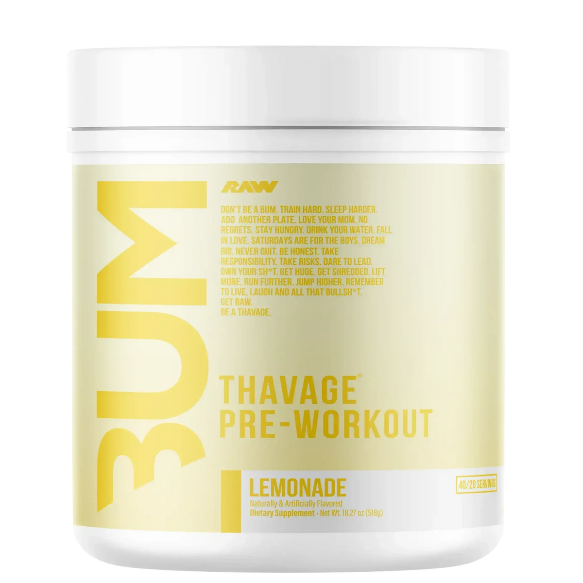 CBUM Thavage Pre-workout