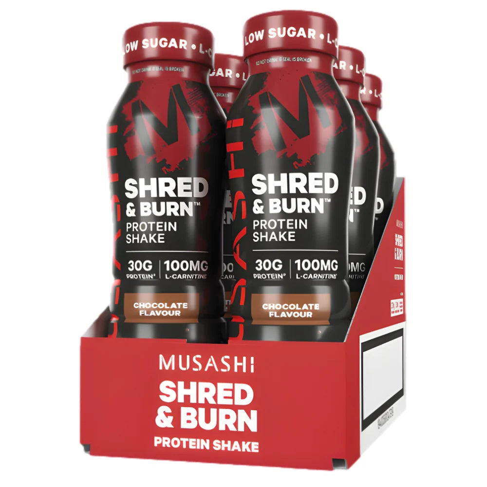 Musashi Shred & Burn Protein Shake