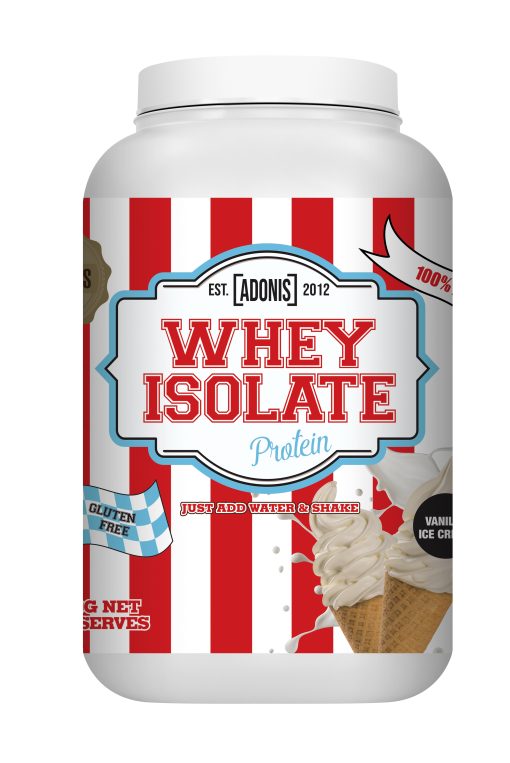 ADONIS. WHEY ISOLATE PROTEIN (100% ISO)