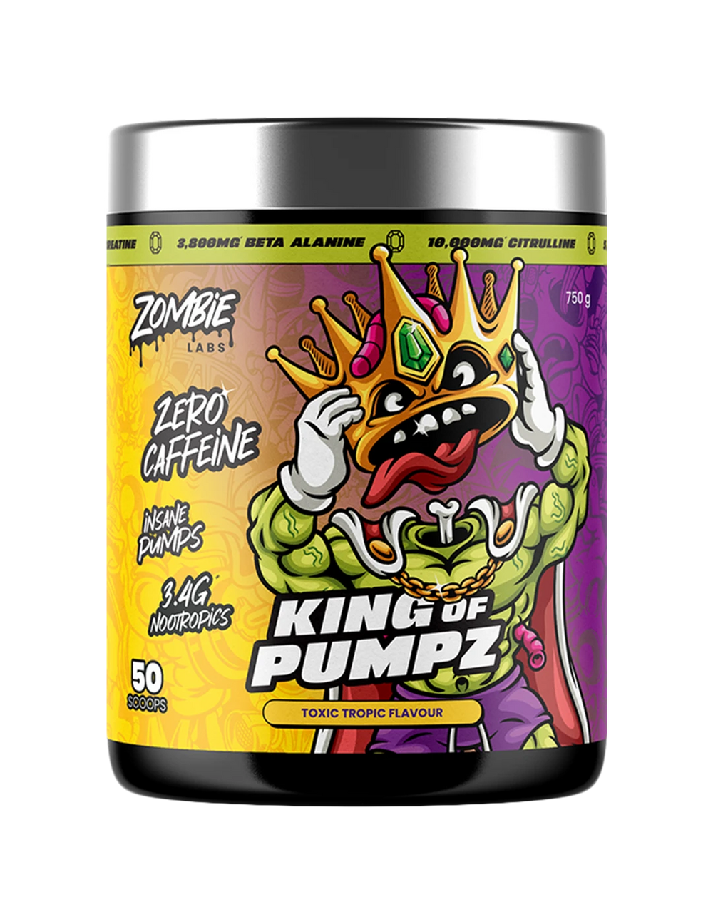 Zombie Labs King of Pumpz Non-Stim Pre-Workout