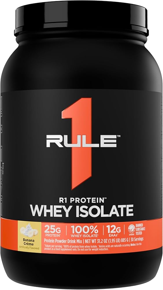 Rule 1 R1 Whey Isolate Protein Powder