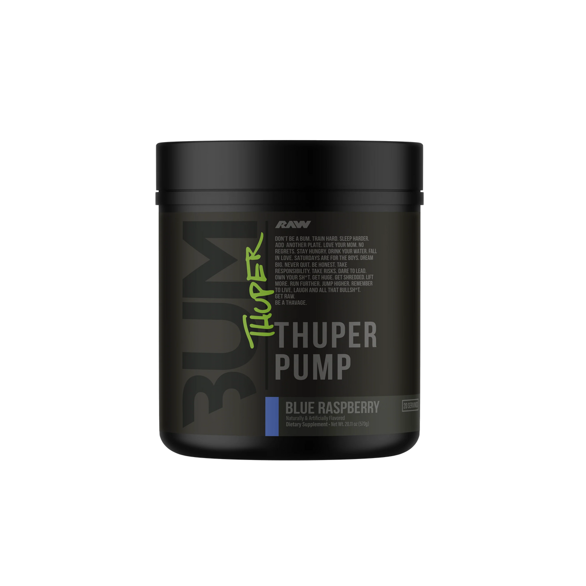CBUM Thuper Pump Pre-Workout Powder