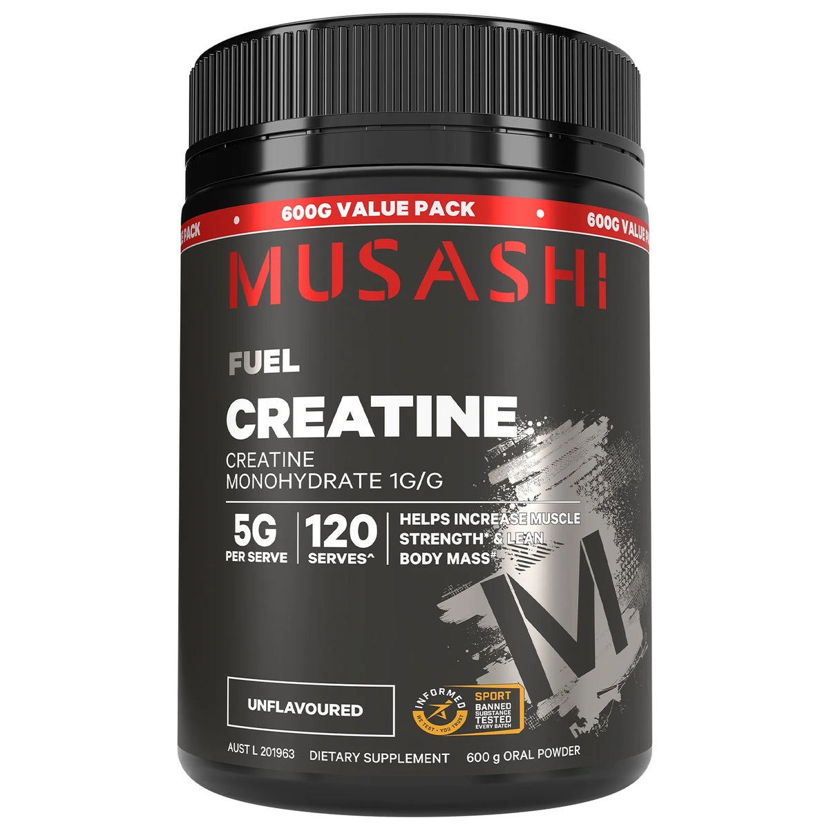 Musashi Creatine Monohydrate Powder