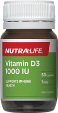 Nutra-Life VITAMIN D3 1000 IU + 60C