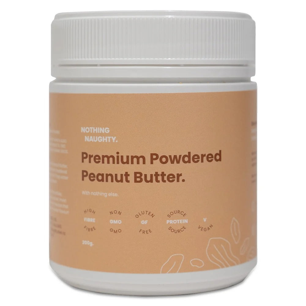 Nothing Naughty Premium Powdered Peanut Butter 200g