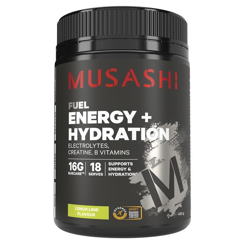 Musashi Energy + Hydration