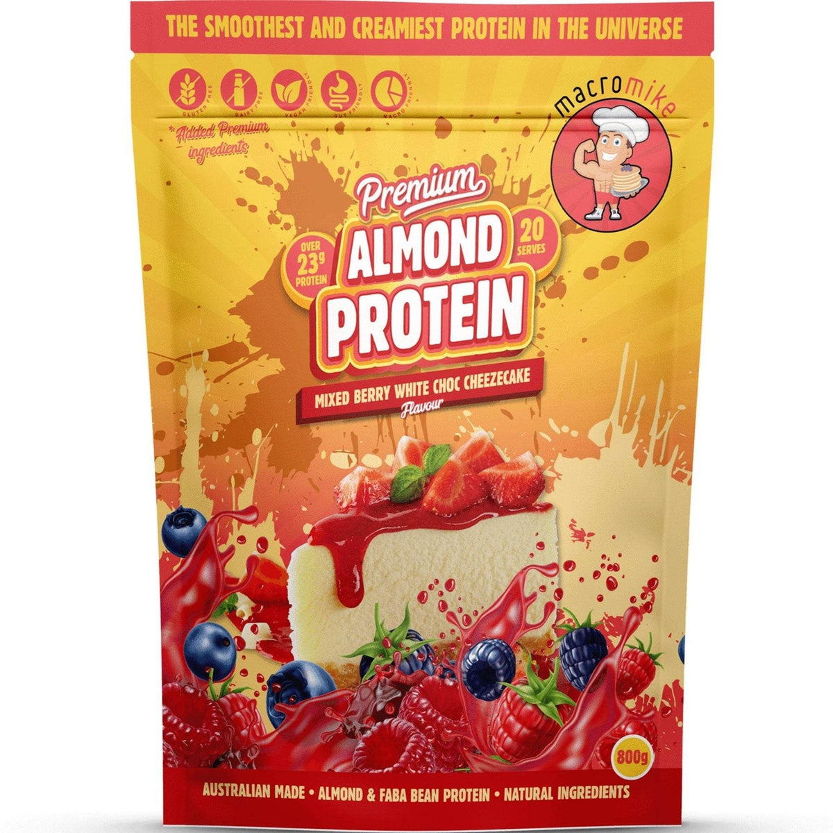 Macro Mike Premium Almond Protein