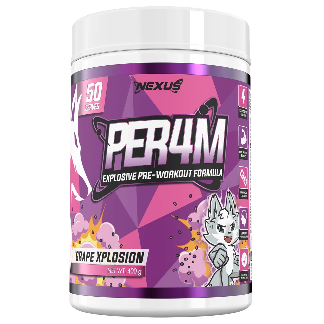 Nexus Sports Nutrition Per4m Pre-Workout
