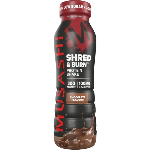Musashi Shred & Burn Protein Shake