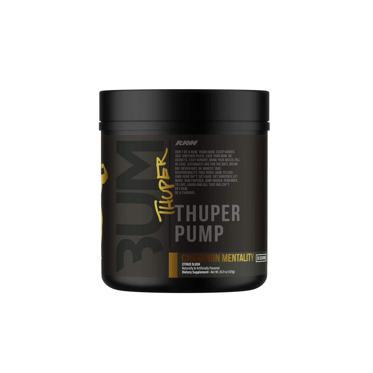 CBUM Thuper Pump Pre-Workout Powder