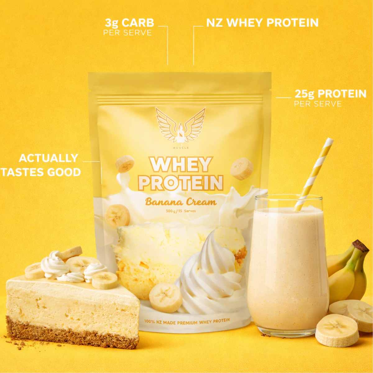 NZ Muscle Whey Protein